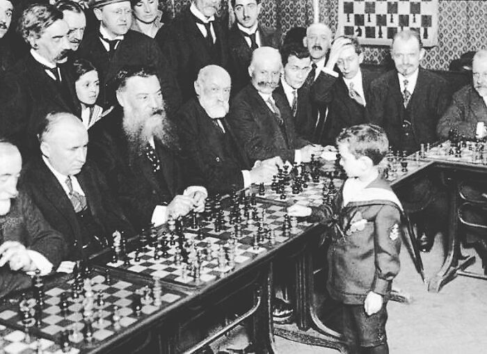 Samuel Reshevsky vs. the Masters, 1920